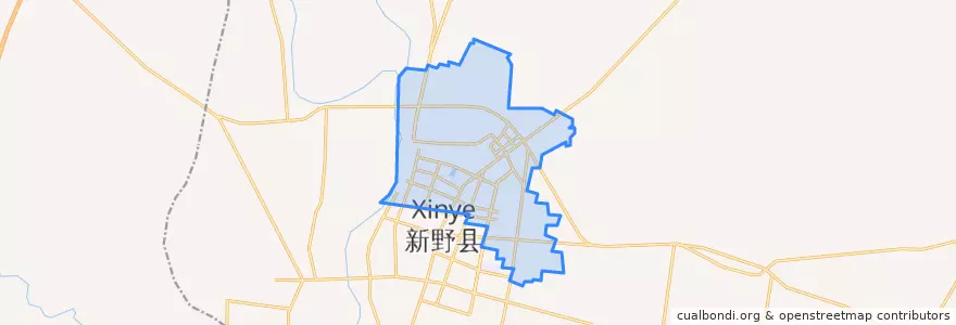 Mapa de ubicacion de Hanhua Subdistrict.