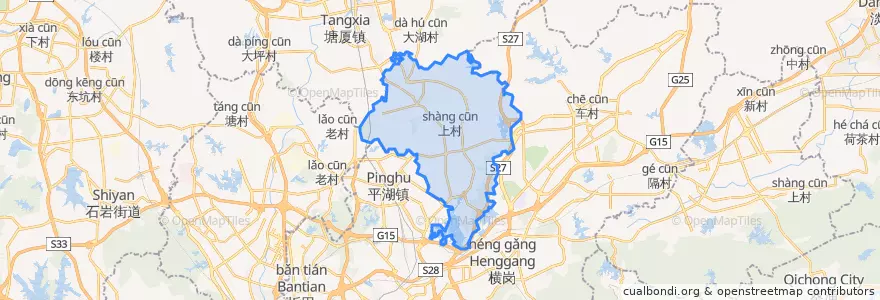 Mapa de ubicacion de Fenggang.
