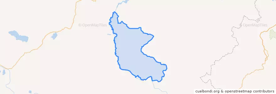 Mapa de ubicacion de གད་པ་སུམ་མདོ། 同德县.