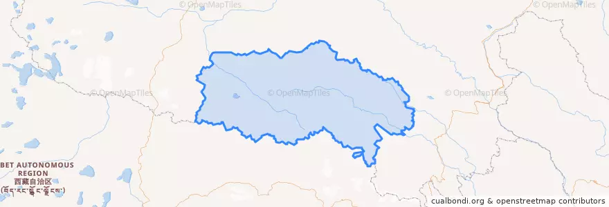 Mapa de ubicacion de རྫ་སྟོད་རྫོང་། 杂多县.