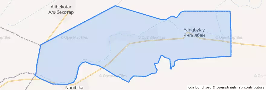 Mapa de ubicacion de сельсовет Мужукайский.