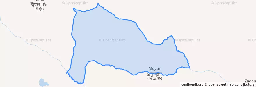 Mapa de ubicacion de 莫云乡.