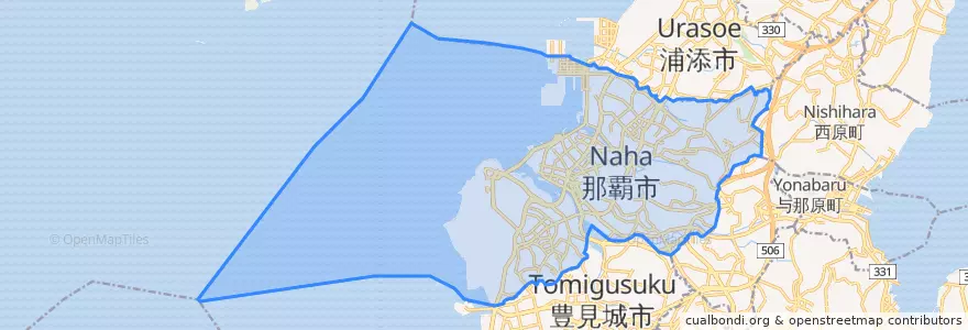 Mapa de ubicacion de Наха.