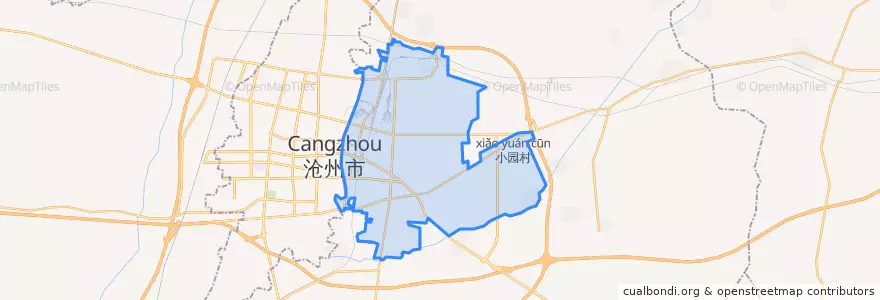 Mapa de ubicacion de 新华区.