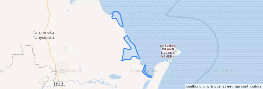 Mapa de ubicacion de Крайновский сельсовет.