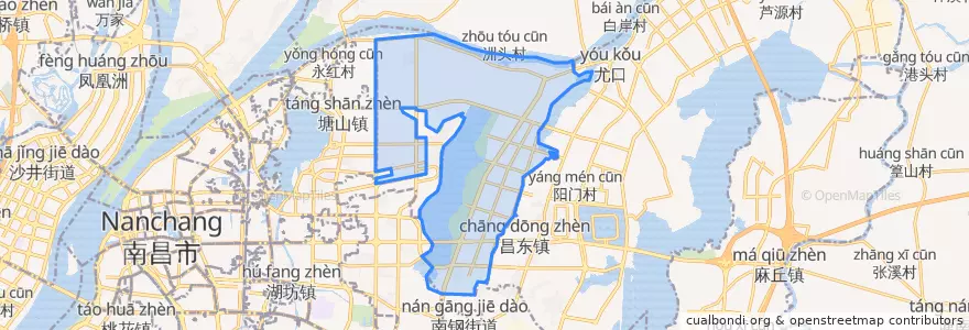 Mapa de ubicacion de 艾溪湖管理处.
