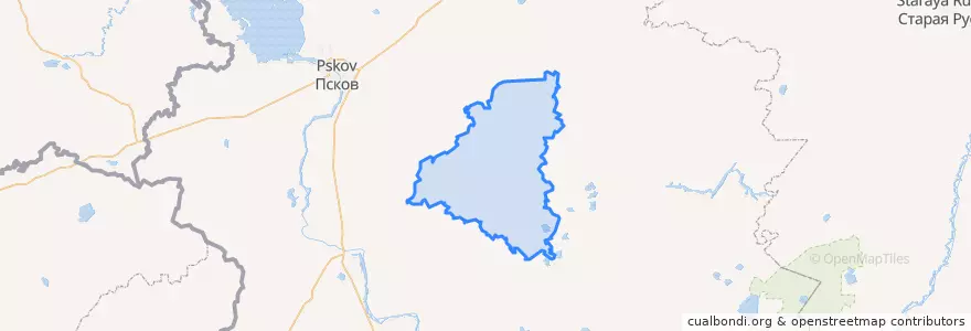 Mapa de ubicacion de Славковская волость.