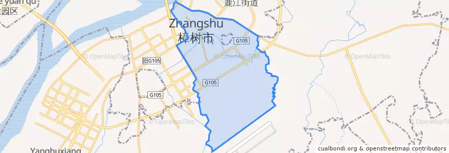 Mapa de ubicacion de 淦阳街道.