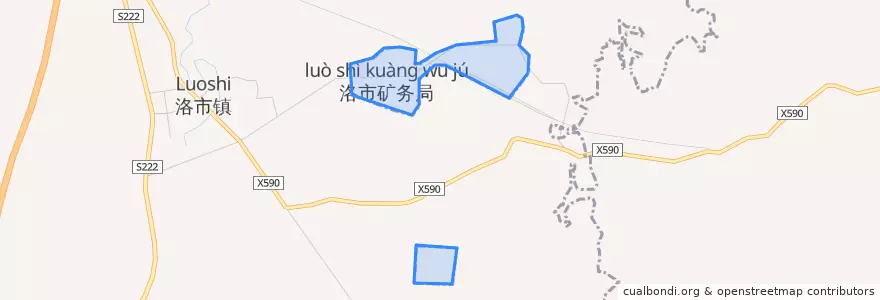 Mapa de ubicacion de 江西省新洛煤电有限责任公司.