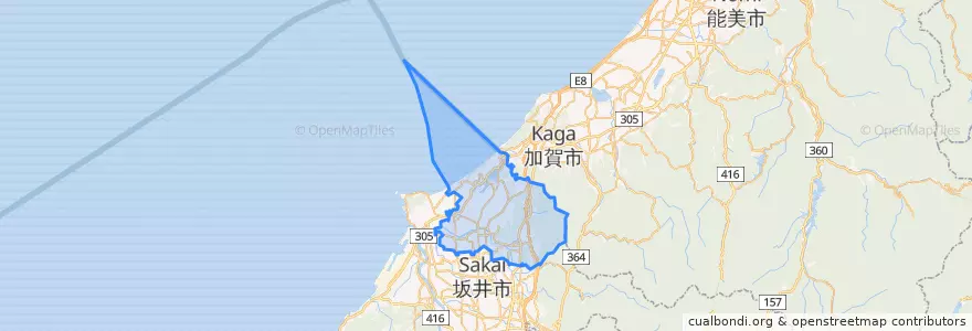 Mapa de ubicacion de 蘆原市.