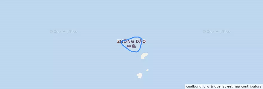 Mapa de ubicacion de 中島.