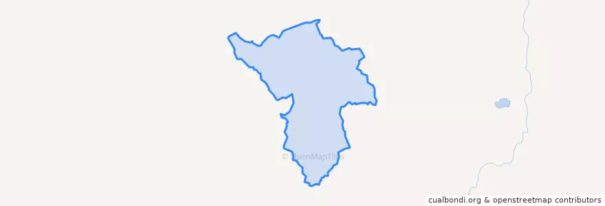 Mapa de ubicacion de Уяндинский национальный наслег.