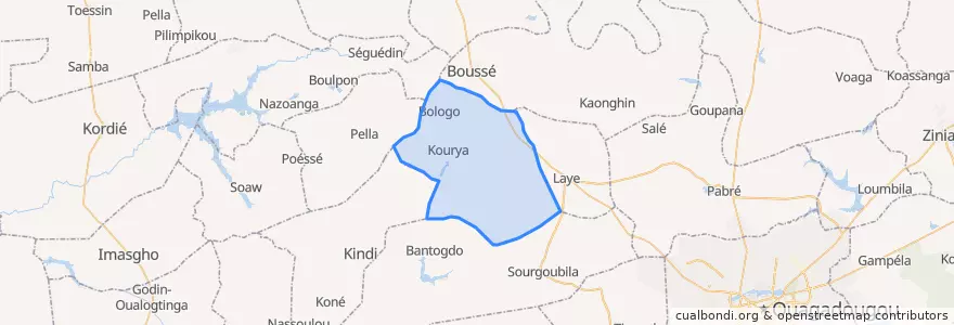 Mapa de ubicacion de Siglé.