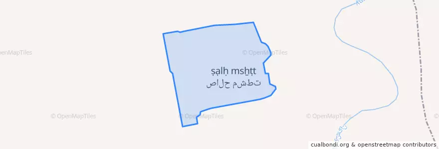 Mapa de ubicacion de صالح مشطت.