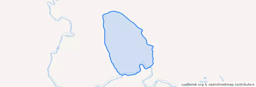 Mapa de ubicacion de Чукарский наслег.