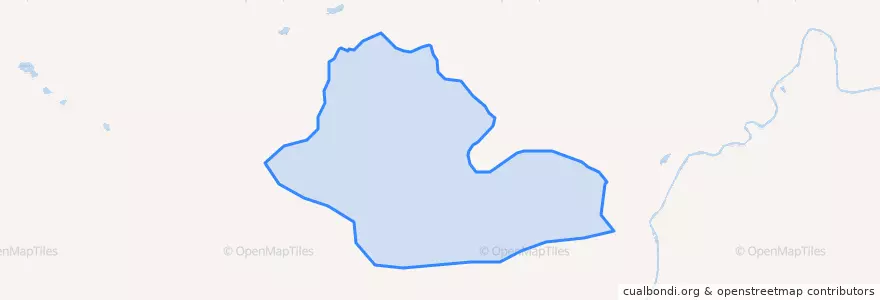 Mapa de ubicacion de Чакырский наслег.