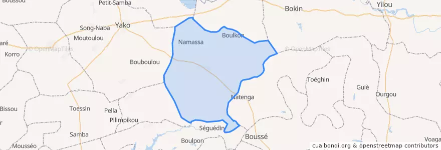 Mapa de ubicacion de Arbollé.