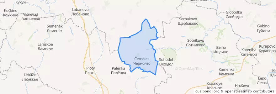 Mapa de ubicacion de Успенский сельсовет.