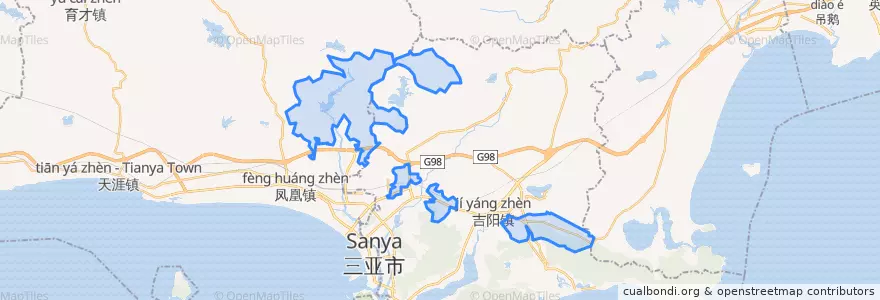 Mapa de ubicacion de 国营南新农场.