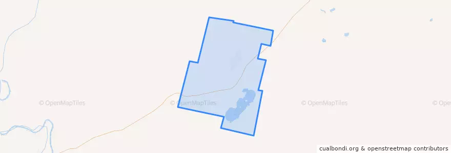 Mapa de ubicacion de городское поселение Синдор.