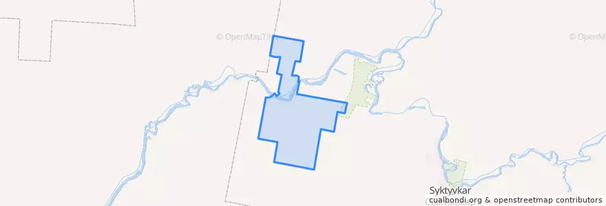 Mapa de ubicacion de городское поселение Жешарт.