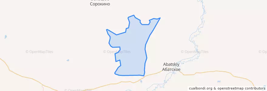 Mapa de ubicacion de Болдыревское сельское поселение.