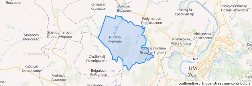 Mapa de ubicacion de Николаевский сельсовет.