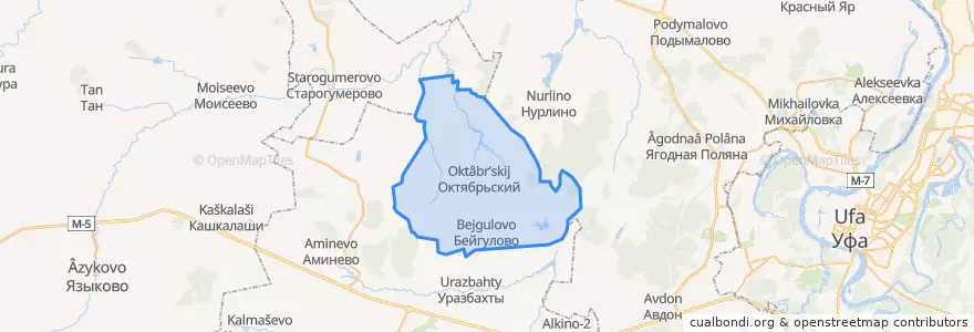 Mapa de ubicacion de Шемякский сельсовет.