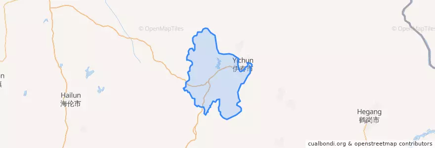 Mapa de ubicacion de 乌翠区.