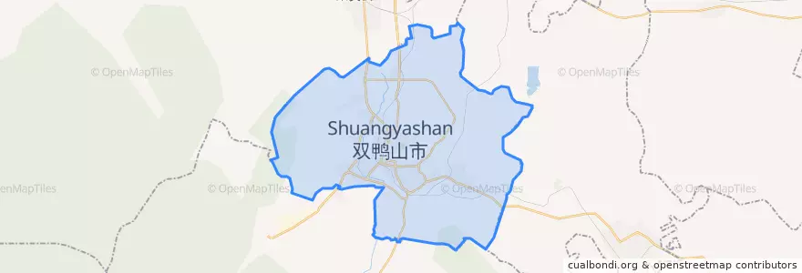 Mapa de ubicacion de Jianshan District.