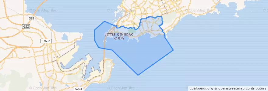 Mapa de ubicacion de Shinan District.