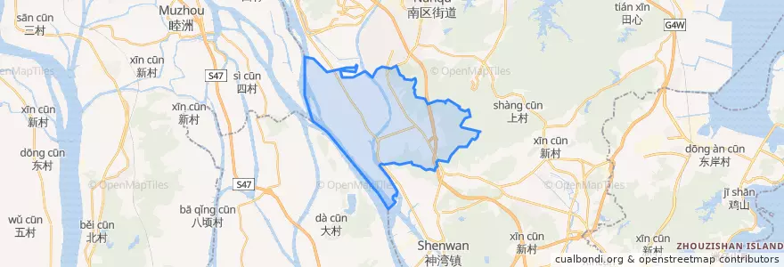 Mapa de ubicacion de 板芙镇.