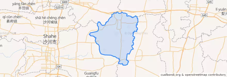 Mapa de ubicacion de 鸡泽县.