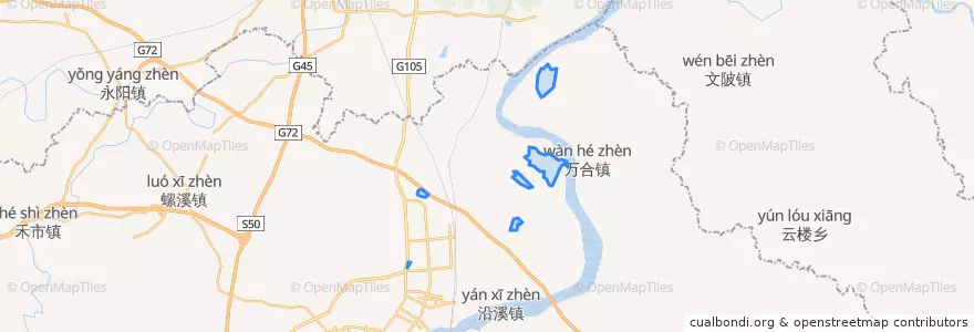 Mapa de ubicacion de 综合垦殖场.