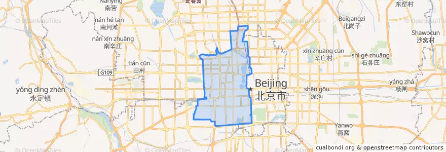 Mapa de ubicacion de Сичэн.