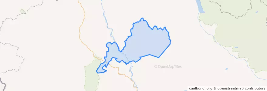 Mapa de ubicacion de Шашикманское сельское поселение.