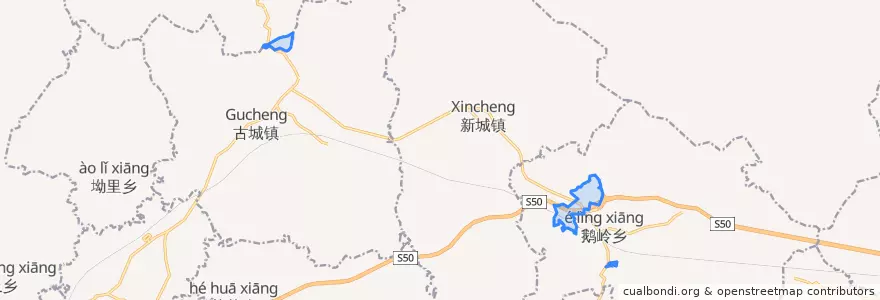 Mapa de ubicacion de 白石垦殖场.