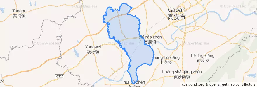 Mapa de ubicacion de 龙潭镇.