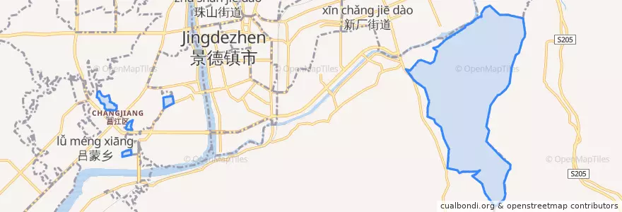 Mapa de ubicacion de 枫树山总场.