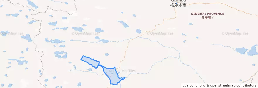 Mapa de ubicacion de 唐古拉镇.