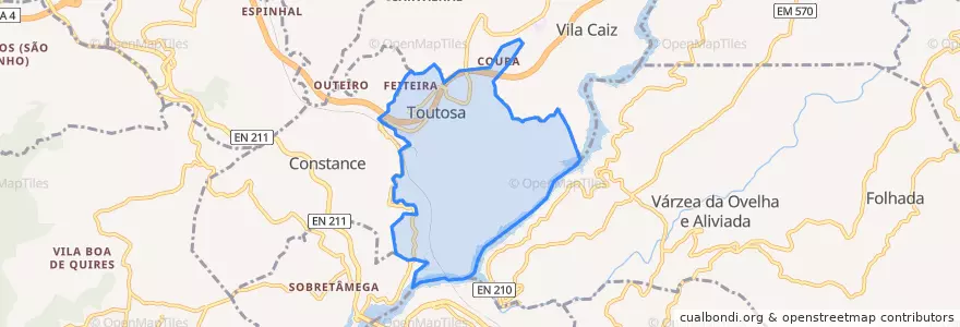 Mapa de ubicacion de Santo Isidoro e Livração.