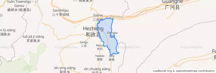 Mapa de ubicacion de 达浪.