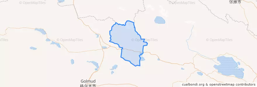 Mapa de ubicacion de ཧོ་ཐོ་ཐ་ལ་དགོན 怀头他拉镇.