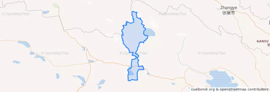 Mapa de ubicacion de 柯鲁柯镇.