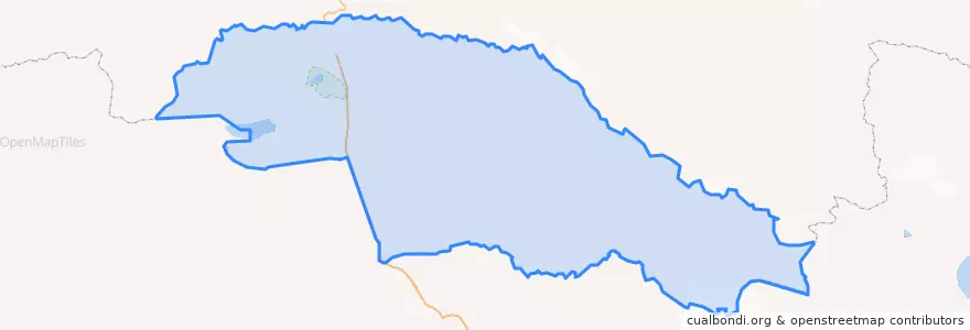 Mapa de ubicacion de 阿勒腾乡.