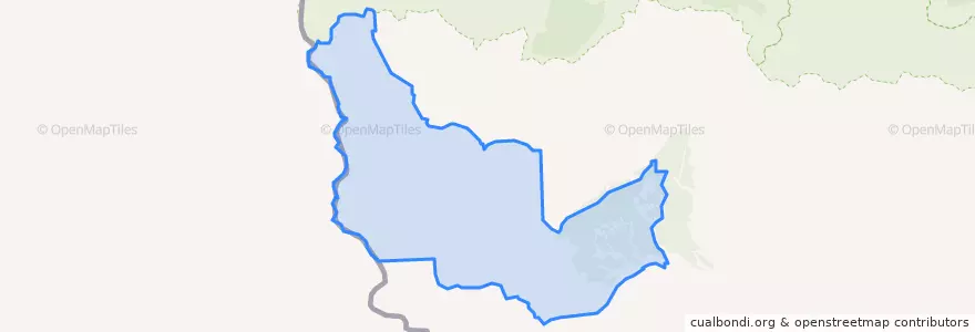 Mapa de ubicacion de Санагинское сельское поселение.
