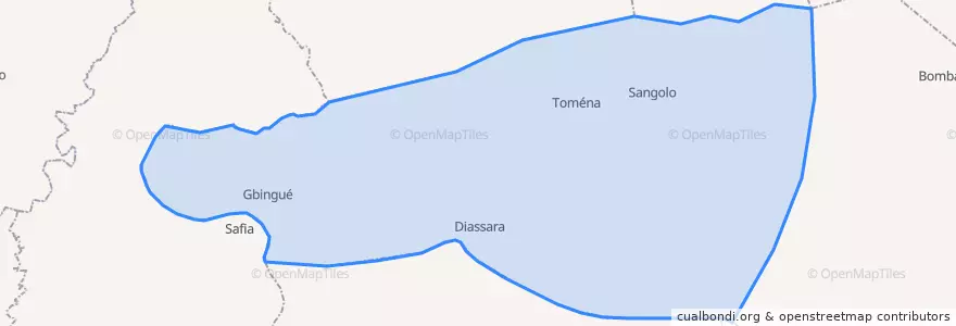 Mapa de ubicacion de Iolonioro.