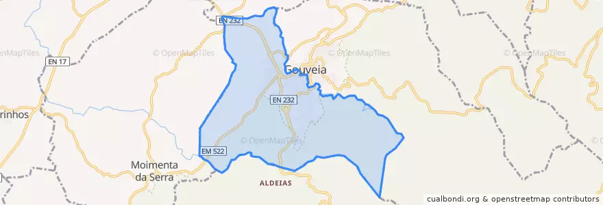 Mapa de ubicacion de S.Juliao.