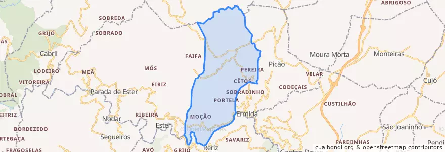 Mapa de ubicacion de Pinheiro.