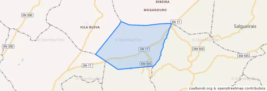 Mapa de ubicacion de Carrapichana.
